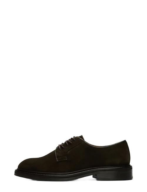 Selected | Slhcarter Suede Blucher Shoe | 44
