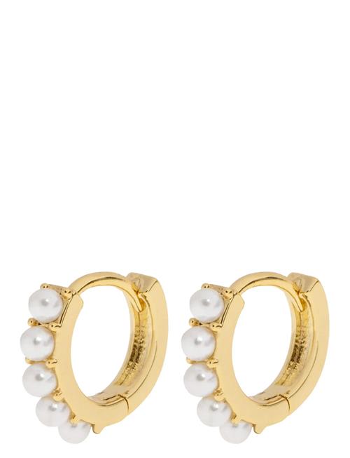 Timi of Sweden | Essie - Pearl Hoop Earrings | ONE SIZE