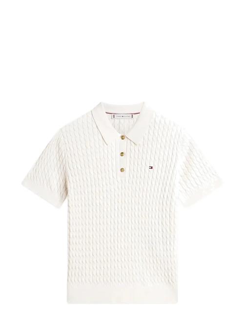 Tommy Hilfiger | Co Cable Fine Gg Polo S/S Swt | XL