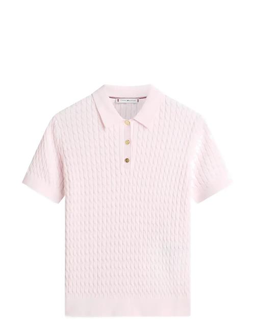 Tommy Hilfiger | Co Cable Fine Gg Polo S/S Swt | M