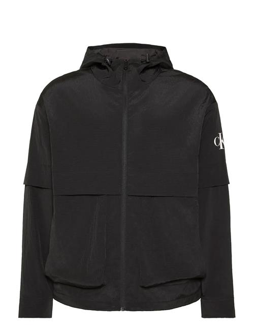 Calvin Klein Jeans | Ls Ripstop Hooded Flange Windbre | M