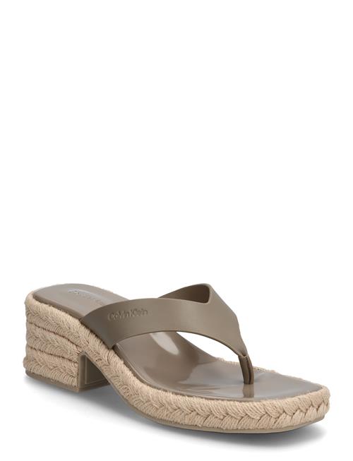 Calvin Klein | Block Heel Espa 50 Thong Lth | 41