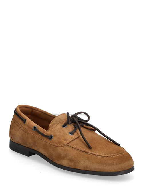 Tommy Hilfiger | Flexible Slim Suede Boat Shoe | 45