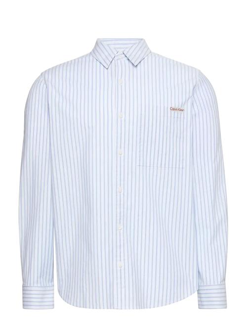 Calvin Klein Jeans | Ls Yd Stripe Oxford Classic Shir | S