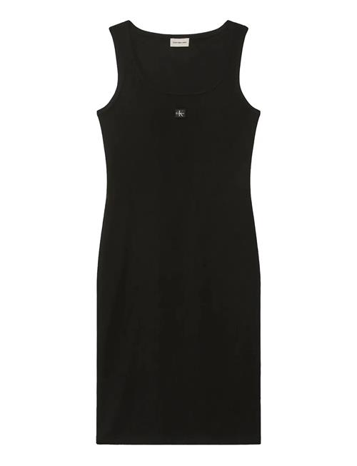 Calvin Klein Jeans | Sl Baby Rib Woven Label Square N | XS