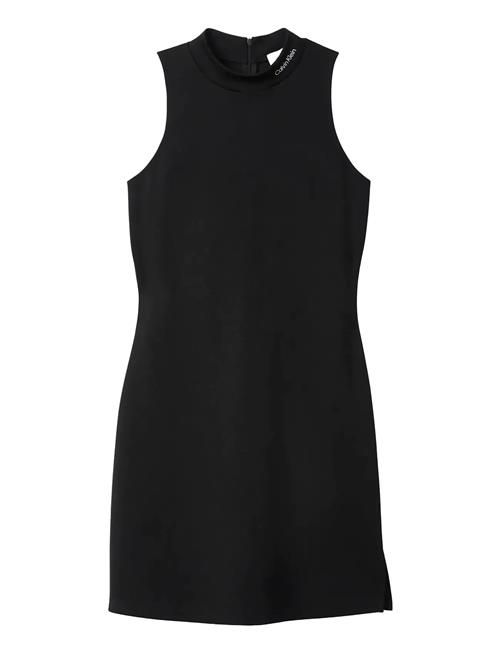 Calvin Klein Jeans | Sl Interlock Mock Nk Mini Dress | L