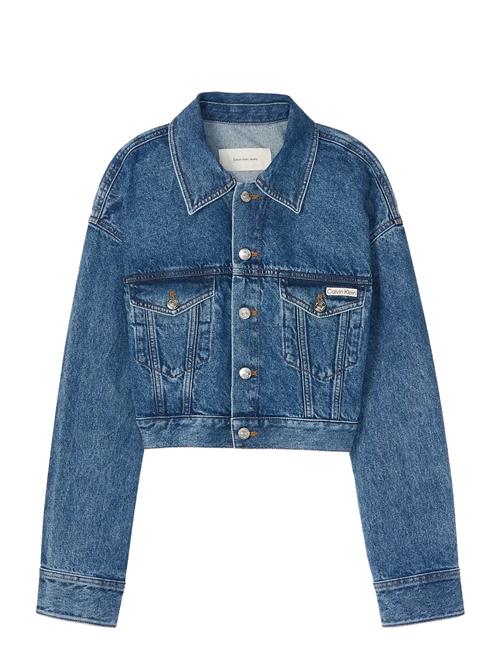 Calvin Klein Jeans | Denim Cropped Trucker Blue Carol | XS