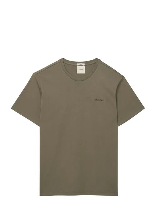 Calvin Klein | Ss Micro Logo Crewneck Tee | L
