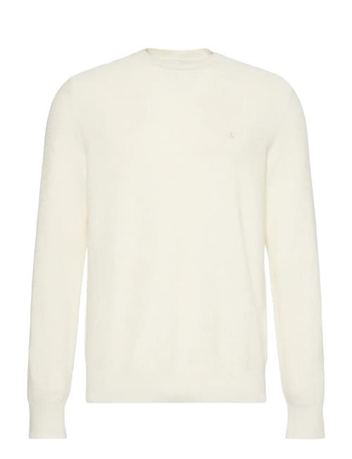 Calvin Klein | Ls Textured Cotton Crewnk Sweate | L