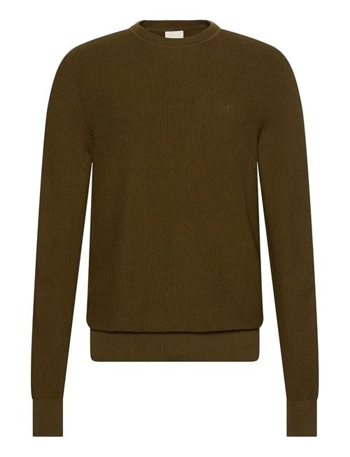 Calvin Klein | Ls Textured Cotton Crewnk Sweate | XL