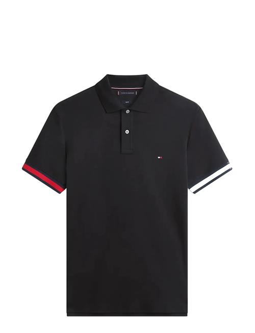 Tommy Hilfiger | Rwb Cuff Liquid Cotton Slim Polo | L