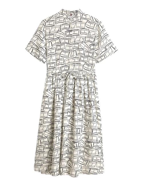 Tommy Hilfiger | Ess Linen Midi Ss Shirt Dress | M