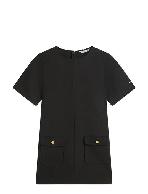 Tommy Hilfiger | Gold Button Shift Mini Dress | S