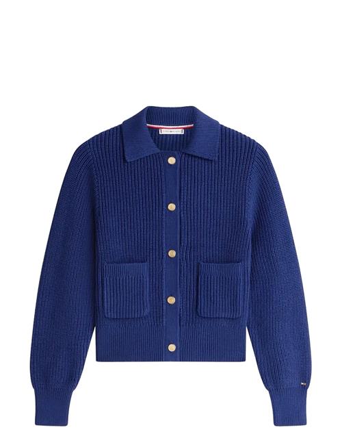 Tommy Hilfiger | Gold Btn Utility Ls Polo Cardi | XS