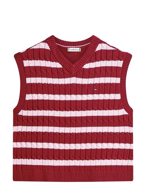 Tommy Hilfiger | Co Cable Mid Gg V-Nk Vest | S