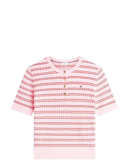 Tommy Hilfiger | Co Cable Fine Gg Ss Henley | S