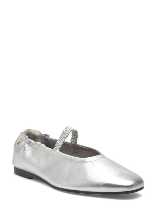 Tommy Hilfiger | Silver Lth Ellastic Ballerina | 38