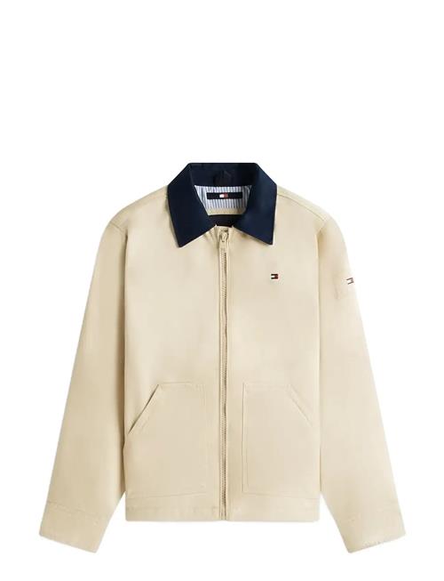 Tommy Hilfiger | Contrast Collar Cotton Jacket | 164