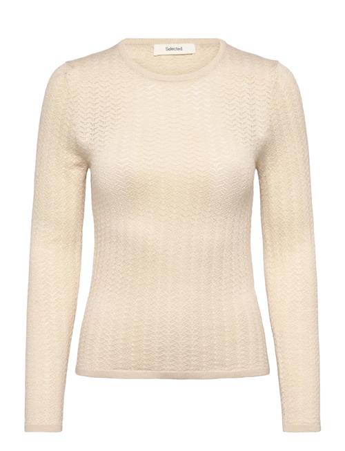 Selected | Slfnaja Tight Ls Knit O-Neck | XS