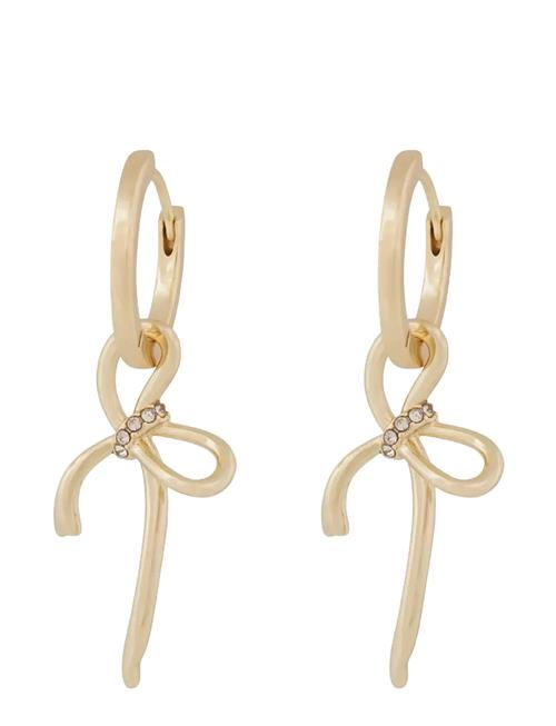 SNÖ of Sweden | Ribbon Small Pendant Ear G/Clear - Onesize | ONE SIZE