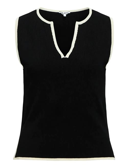 Object | Objviva S/L Re V-Neck Knit Top Noos | L