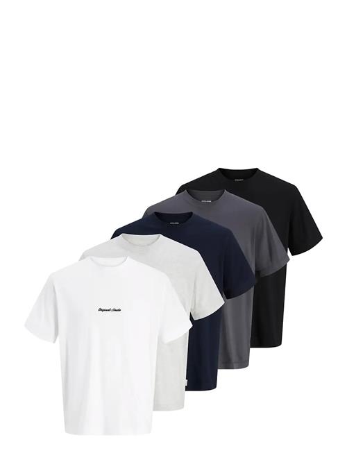 Jack & Jones | Jornorrebro Emb Tee Ss Cn 5Pk Mp | M