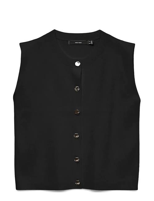 Vero Moda | Vmgold Sl O-Neck Button Vest Boo | XS