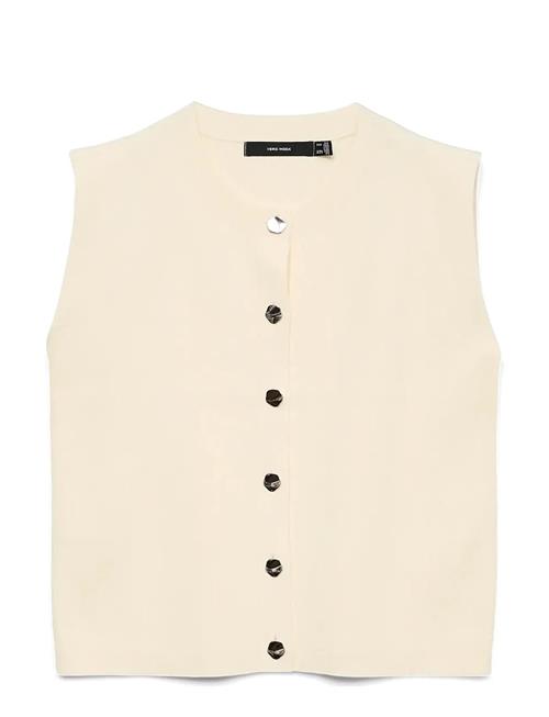 Vero Moda | Vmgold Sl O-Neck Button Vest Boo | XL