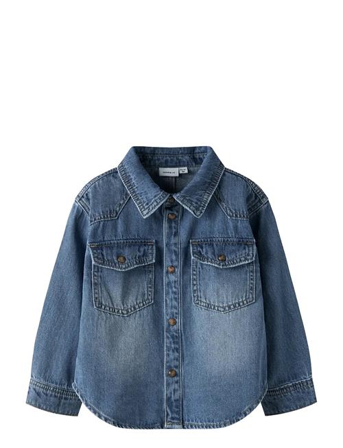 name it | Nmmblue Oz Dnm Ls Shirt 6677-Oz B | 104