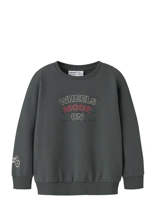 name it | Nmmbrett Ls Nreg Sweat Unb Box | 104