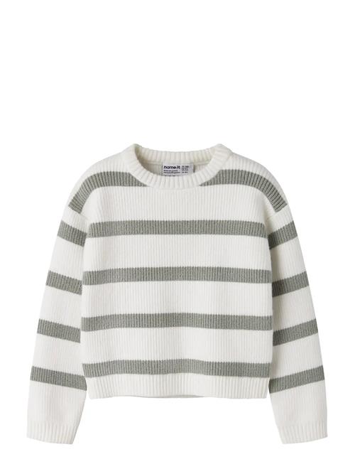 name it | Nmfvnilla Ls Sh Knit | 98