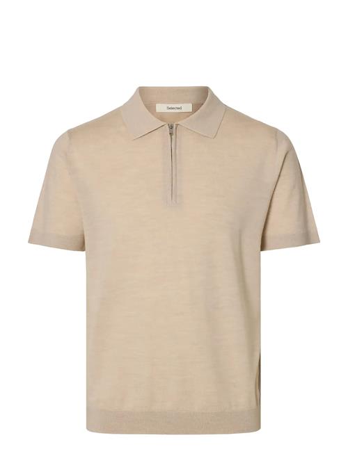 Selected | Slhtray Ss Knit Half Zip Polo Noos | XXL