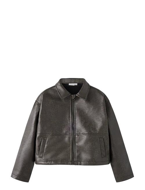 name it | Nkfboll Pu Sjacket | 158-164