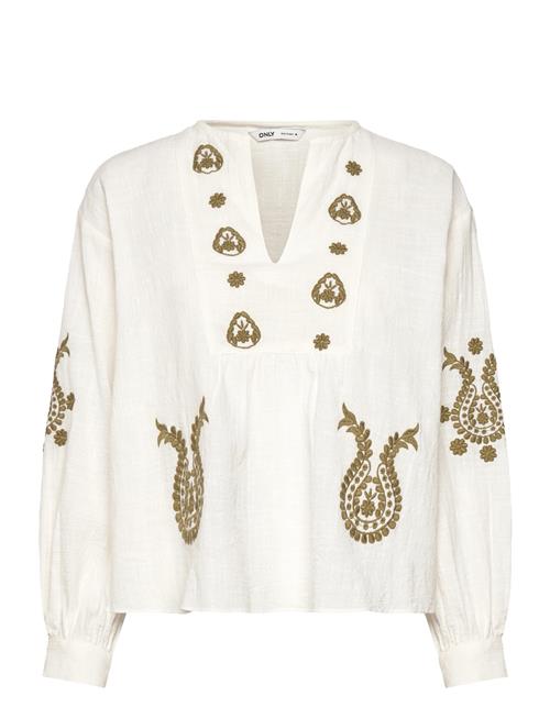 ONLY | Onlmoon L/S Emb Top Wvn Noos | M