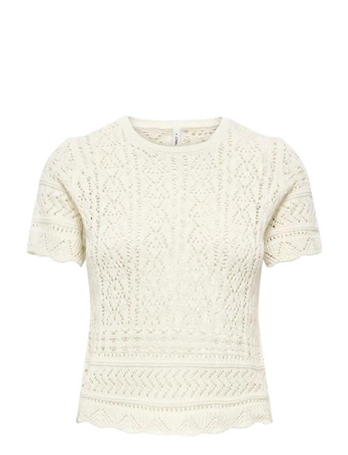 ONLY | Onlelke Life Ss Structur O-Neck Knt Noos | L