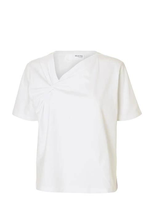 Selected | Slfmila Twisted Ss Tee | L