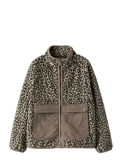 name it | Nkfmeeko Fleece Jacket Aop | 140