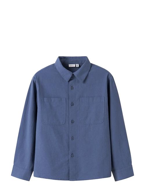 name it | Nkmderik Ls Overshirt | 134-140