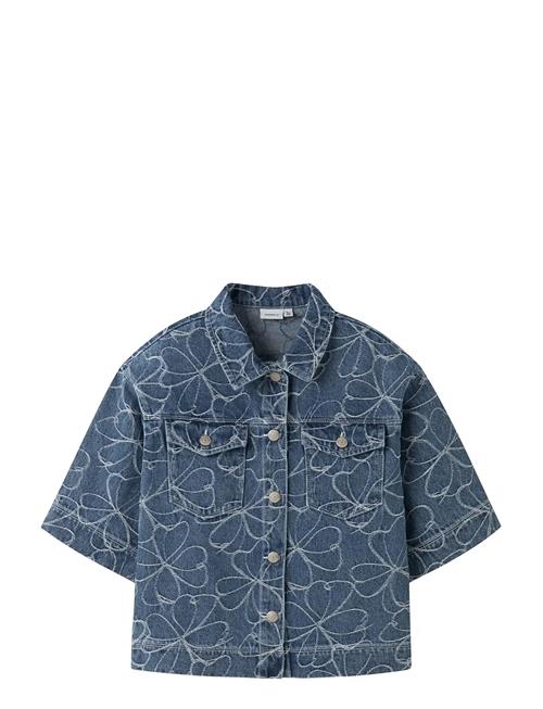 name it | Nkfevelyn 2/4 Jacq Dnm Shirt 2928-Jq D | 140