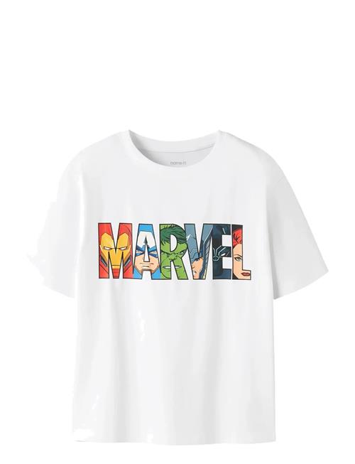 name it | Nkmfergus Marvel Ss Nreg Top Mar | 134-140