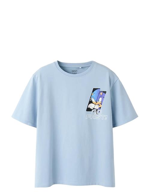name it | Nkmfitus Sonic Ss Nreg Top Box Sky | 158-164
