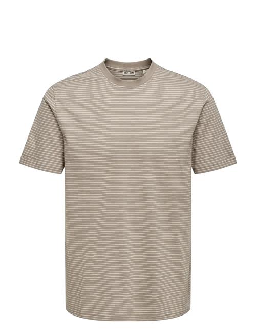 ONLY & SONS | Onsfred Life Rlx Ss Stripe Tee Noos | M