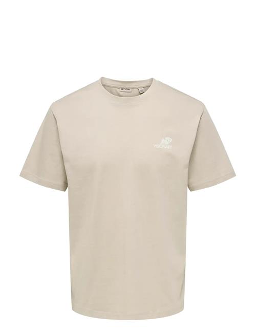 ONLY & SONS | Onsfred Life Rlx Ss Print Tee Noos | L