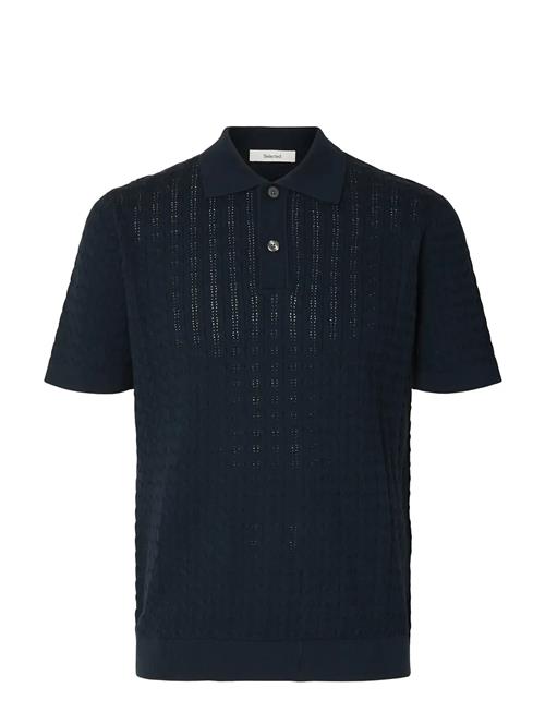 Selected | Slhmattis Ss Knit New Cable Polo | M