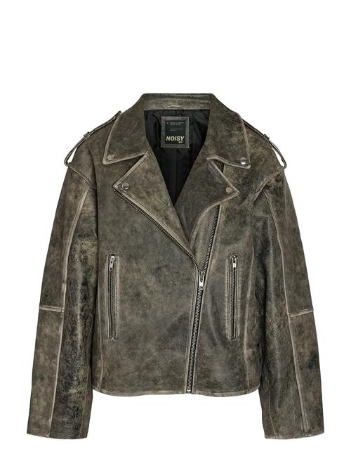 NOISY MAY | Nmasta Leather Jacket | L