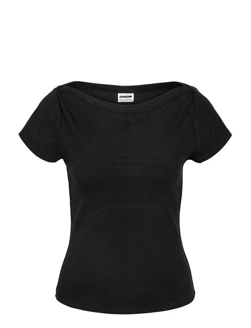 NOISY MAY | Nmmaya S/S Boatneck Top Noos | L