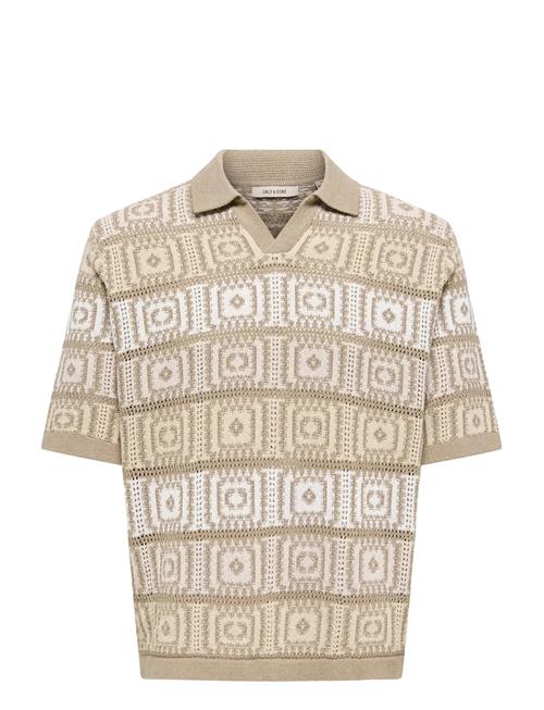 ONLY & SONS | Onsbart Life Rlx 5 Ss Resort Knit | M