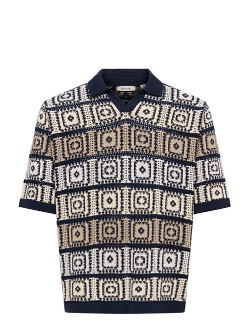 ONLY & SONS | Onsbart Life Rlx 5 Ss Resort Knit | XXL