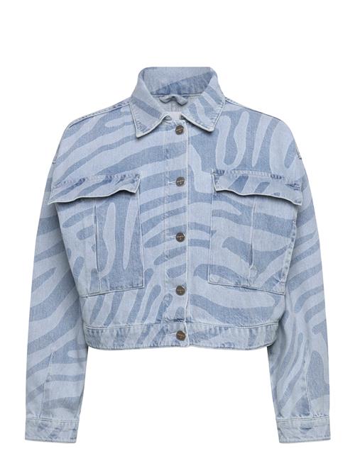 Dante6 | Dante6-Spring Printed Denim Jacket | 36