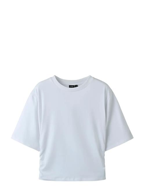 LMTD | Nlfrebecflo Ss Rouched Short Top | 134-140